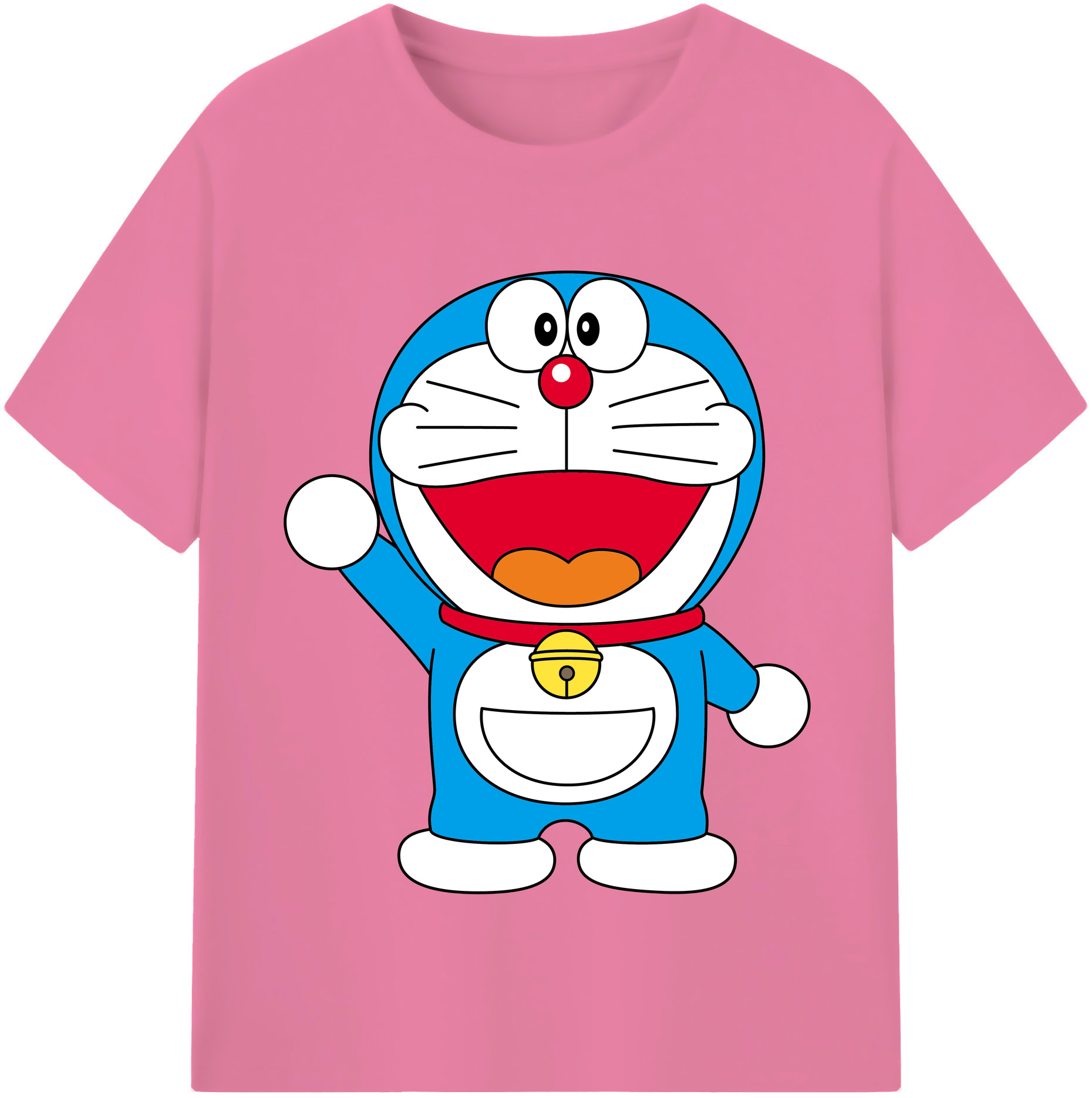 （画像用） ドラえもん Doraemon 綿100％半袖Tシャツ（フロントプリント）
